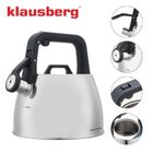 Klausberg, czajnik z gwizdkiem, stalowy, 2,5l, KB-7914