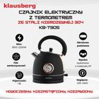 Klausberg, Retro, czajnik elektryczny z termometrem, 1,8l