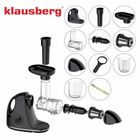 Klausberg, sokowirówka, wyciskarka wolnoobrotowa, czarna, KB-7861