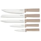 Klausberg, zestaw noży i przyborów kuchennych z deską w stojaku