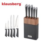 Klausberg, zestaw noży w bloku akacjowym, kb-7979