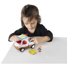 Klorofil, Zimowy Samochód Pick-up, zestaw z figurką