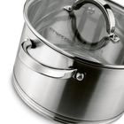 Könighoffer, Petra, garnek z pokrywką, indukcja, 2,7 l