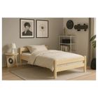 Kocot Kids, Aleks, łóżko z materacem, naturalny nielakierowany, 80-200 cm