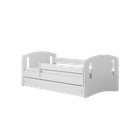 Kocot Kids, Classic 2, łóżko, białe, 80-180 cm