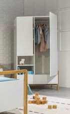 Kocot Kids, Victor, szafa, biały, 180-55-94 cm