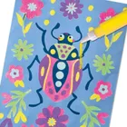 Kolorowa sztuka piaskowa inspirowana naturą