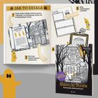 Koloruj i dedukuj. Miasteczko Duchów. Kolorowanka detektywistyczna