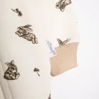 Kombinezon przejściowy dziewczęcy z kapturem, beżowy, Nicol