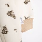 Kombinezon przejściowy dziewczęcy z kapturem, beżowy, Nicol