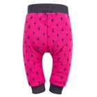 Komplet dziewczęcy, Body z długim rekawem, Spodnie dresowe, różowy, Eevi