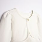 Komplet dziewczęcy, Sukienka, Bolerko, ecru, Nicol