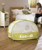 Koo-di, łóżeczko turystyczne Pop Up Bubble Cot, limonkowe