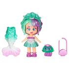 KookyLoos, Kooky Mermaids, Pearl, mini laleczka syrenka w torebce, zestaw