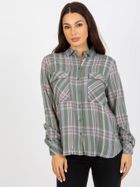 Koszula damska, khaki, Factory Price