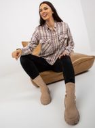 Koszula damska, szara, beżowa Price