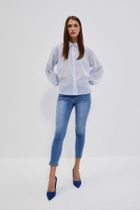 Koszula damska z długim rękawem, mix, Moodo