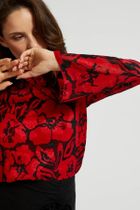 Koszula damska z długim rękawem, mix, Moodo