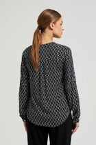 Koszula damska z długim rękawem, mix, Moodo