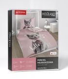 Kot, 2-częściowy komplet pościeli, 140-200 cm