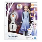 Kraina Lodu 2, Elsa i Olaf, zestaw interaktywny, lalka i figurka