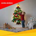 Kruzzel, choinka filcowa, LED