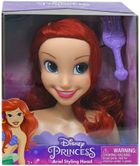 Księżniczki Disneya, Arielka, głowa do stylizacji, zestaw ze szczotką