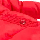 Kurtka chłopięca z kapturem, czerwona, pikowana, Tom Tailor