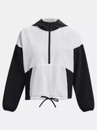 Kurtka damska z kapturem, czarno-biała, Under Armour