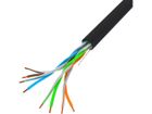 Lanberg, kabel UTP KAT.5E 305M DRUT CU, czarny, FLUKE PASSED, LCU5-12CU-0305-BK