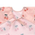 Lassig, Happy Fruits Cherry, zestaw śliniaków z długim rękawem, 6m+, 2 szt.