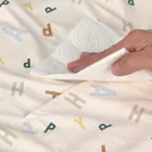 Lassig, Happy Fruits, fartuch z długim rękawem, wodoodporny, light blue