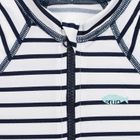Lassig, Striped boys, kombinezon do pływania z krótkim rękawem, UV 50+, 12-18m