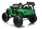 Lean Cars, Jeep, pojazd na akumulator, JC666, zielony