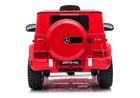 Lean Cars, Mercedes-Benz G63, pojazd na akumulator, czerwony