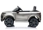 Lean Cars, Range Rover Evoque, pojazd na akumulator, srebrny, lakierowany