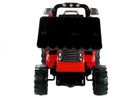 Lean Cars, traktor koparka, pojazd na akumulator, ZP1005, czerwony