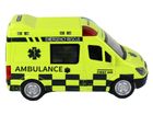 Lean Toys, ambulans, interaktywny pojazd zdalnie sterowany, żółty
