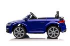 Lean Toys, Audi TT RS, pojazd na akumulator, ciemny niebieski