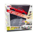 Lean Toys, auto sportowe, pojazd zdalnie sterowany z wymiennymi kołami, czerwone