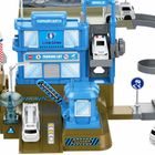 Lean Toys, baza kosmiczna z rakietą, pojazd interaktywny