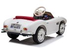 Lean Toys, BMW Retro, pojazd na akumulator, biały
