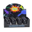 Lean Toys, brelok, pilot samochodowy, Latarka LED, razi prądem, 2w1, 1 szt.