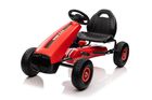 Lean Toys, Gokart, pojazd na pedały, czerwony