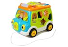 Lean Toys, interaktywny autobus, sorter, zabawka niemowlęca