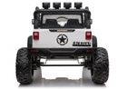 Lean Toys, Jeep JC666, pojazd na akumulator, biały