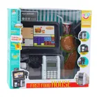 Lean Toys, kasa sklepowa samoobsługowa z terminalem i akcesoriami, interaktywna