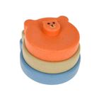 Lean Toys, klocki sensoryczne, zwierzątka, 18 elementów