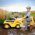 Lean Toys, koparka, jeździk, ruchome ramię