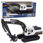 Lean Toys, koparka z chwytakiem i ruchomą łyżką